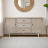 NEVANA  RECYCLED ELM TIMBER SIDEBOARD/BUFFET 2 DOORS 3 DRAWERS NATURAL