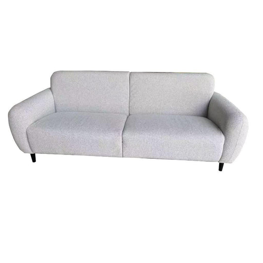 BARBOUR FABRIC 3-SEATER SOFA SILVER - MyChocolateWood