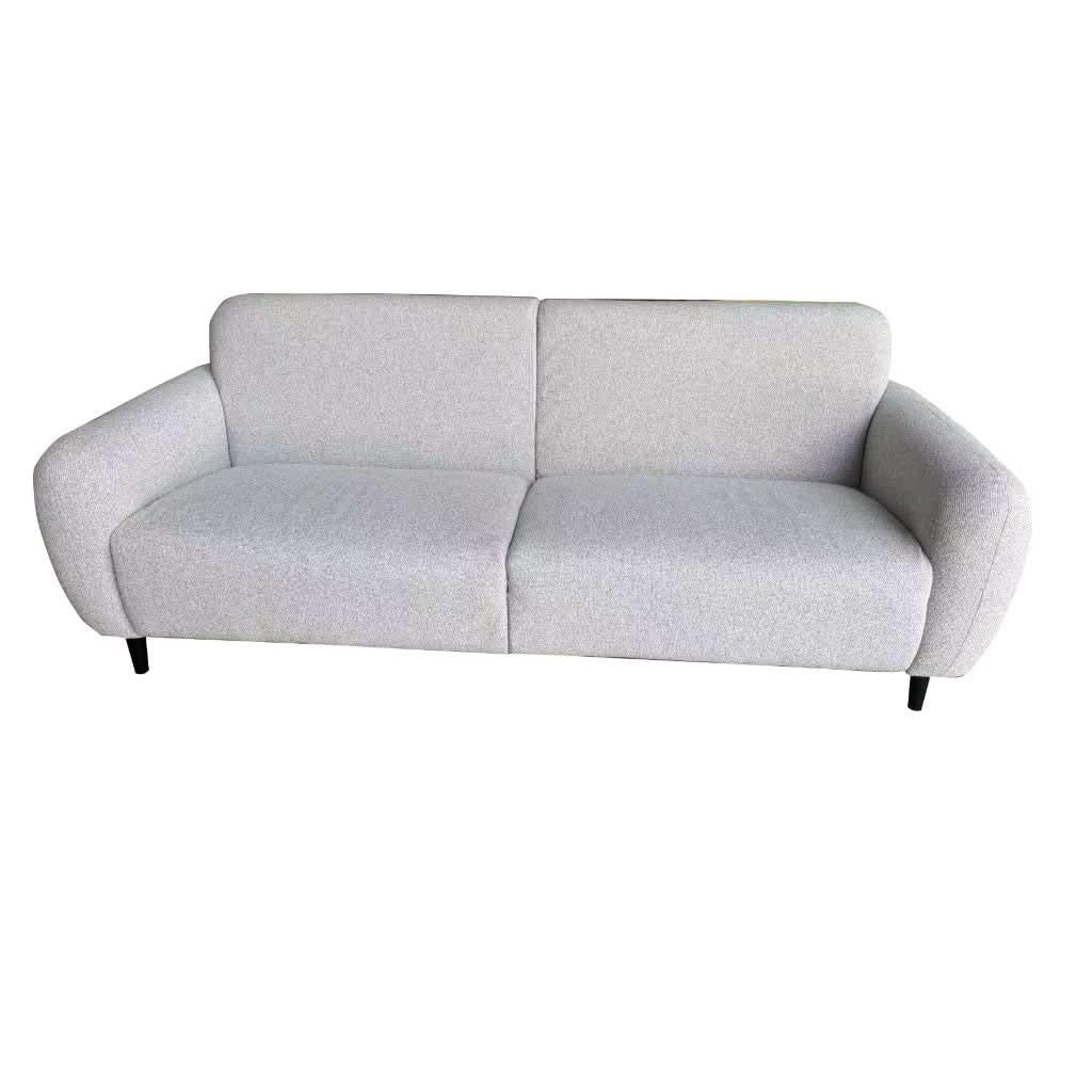 BARBOUR FABRIC 3-SEATER SOFA SILVER - MyChocolateWood