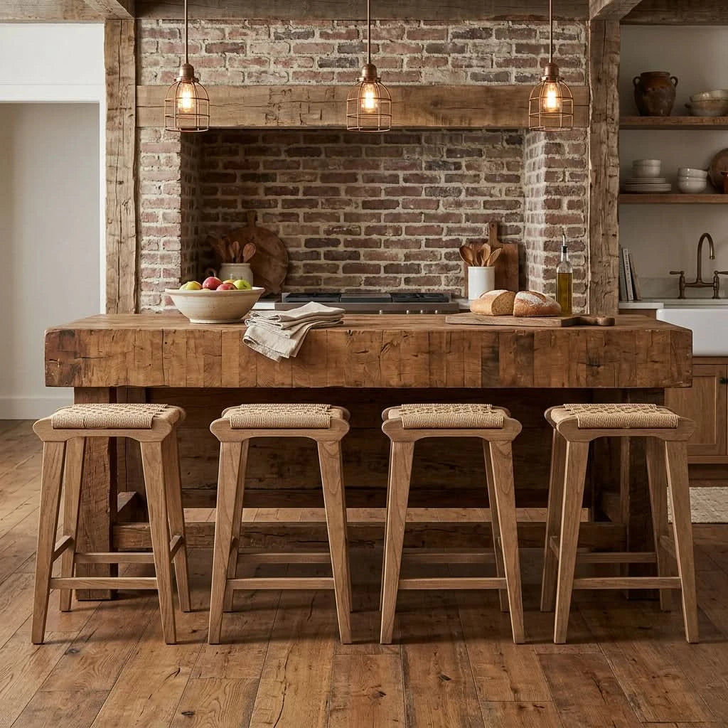 Sweeney Kitchen Stool 41x38x67 Natural