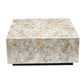 ANAIS MOTHER OF PEARL HAND MADE COFFEE TABLE - MyChocolateWood