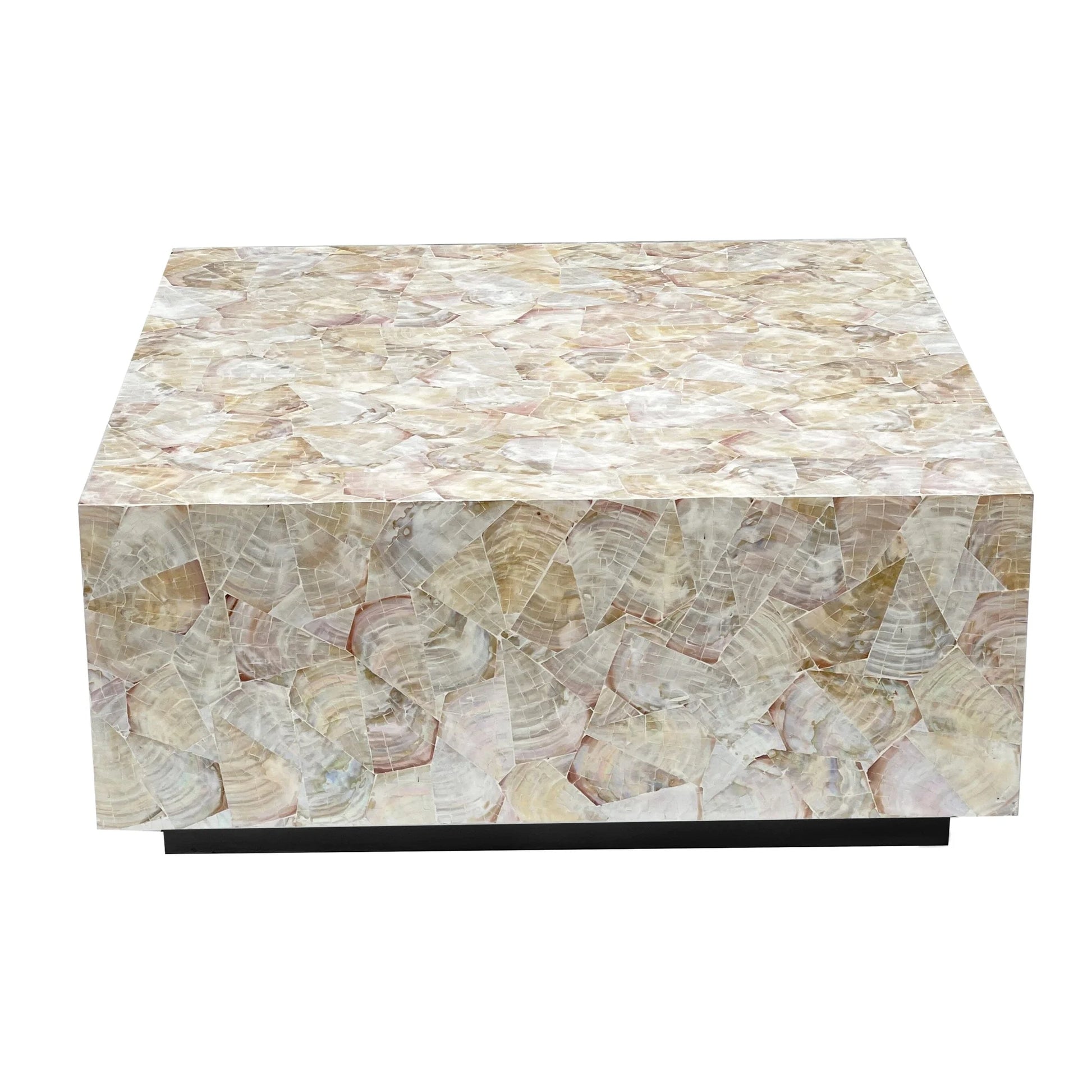 ANAIS MOTHER OF PEARL HAND MADE COFFEE TABLE - MyChocolateWood