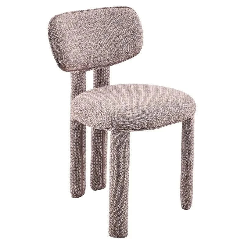 ASPEN FABRIC DINING CHAIR LIGHT CHERRY COLOUR
