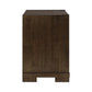 HERITAGE MALAYSIAN HARDWOOD 2 DRAWER BEDSIDE TABLES CHARCOAL GREY