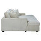 Karel Corduroy 2-Seater Sofa Bed Beige