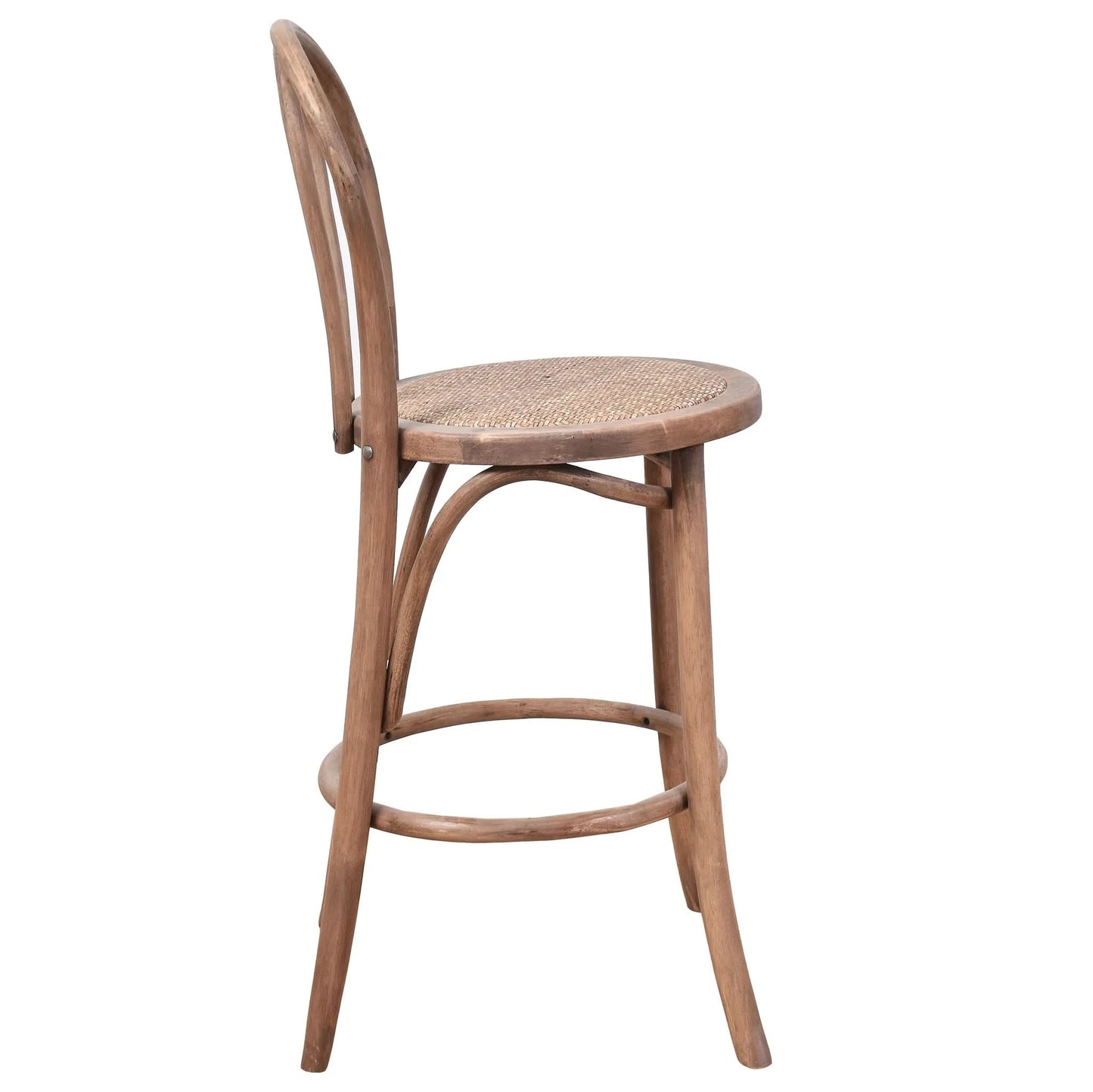 Maren Solid Oak Bar Stool/Counter Stool 42x48x104 Natural