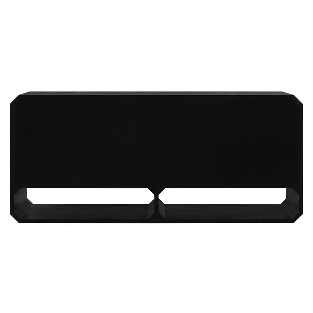 DELGARDO 4-DOOR BUFFET/SIDEBOARD BLACK - MyChocolateWood