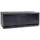 CARLSON OAK WOOD BLACK BUFFET/SIDEBOARD 200CM - MyChocolateWood