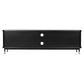 PEMBROKE OAK TIMBER 4-DRAWER TV UNIT ETU BLACK 200CM - MyChocolateWood