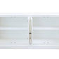 BRETTON ACACIA TIMBER 4 DOOR BUFFET/SIDEBOARD WHITE
