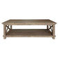 DEVONSHIRE ACACIA TIMBER COFFEE TABLE BRUSHED KHAKI - MyChocolateWood