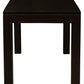 TANAKA SOLID MAHOGANY DINING TABLE IN CHOCOLATE 150CM - MyChocolateWood
