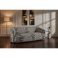 ROSQUIN 3-SEATER LEOPARD CHENILLE FABRIC SOFA - MyChocolateWood