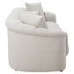 Andrella Fabric 3-Seater Sofa Beige