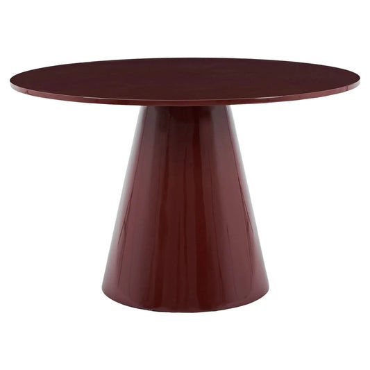Aspen Round Dining Table in Cherry 120cm