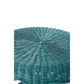Wenglor Rattan Side Table in Forest Green angle