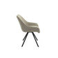 CARLOW FABRIC DINING CHAIR FAWN COLOURED - MyChocolateWood