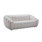 BRIELLE FABRIC 3-SEATER SOFA BEIGE - MyChocolateWood