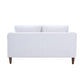 BALLINA FABRIC 2-SEATER SOFA + 3-SEATER  SOFA PLATINUM - MyChocolateWood