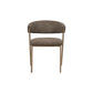 Leemor Fabric Dining Chair Taupe/Light Smoke Colour