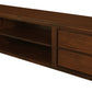 TANAKA SOLID MAHOGANY TV/ENTERTAINMENT UNIT 2000MM WITH 4 DRAWERS & 2 SHELVES IN MAHOGANY - MyChocolateWood