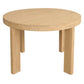 APOLLO SOLID MINDI WOOD ROUND DINING TABLE NATURAL - MyChocolateWood