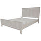 NOVAK SOLID ACACIA KING BED WHITEWASHED - MyChocolateWood