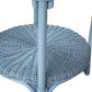 WENGLOR OCEAN BLUE RATTAN SIDETABLE - MyChocolateWood