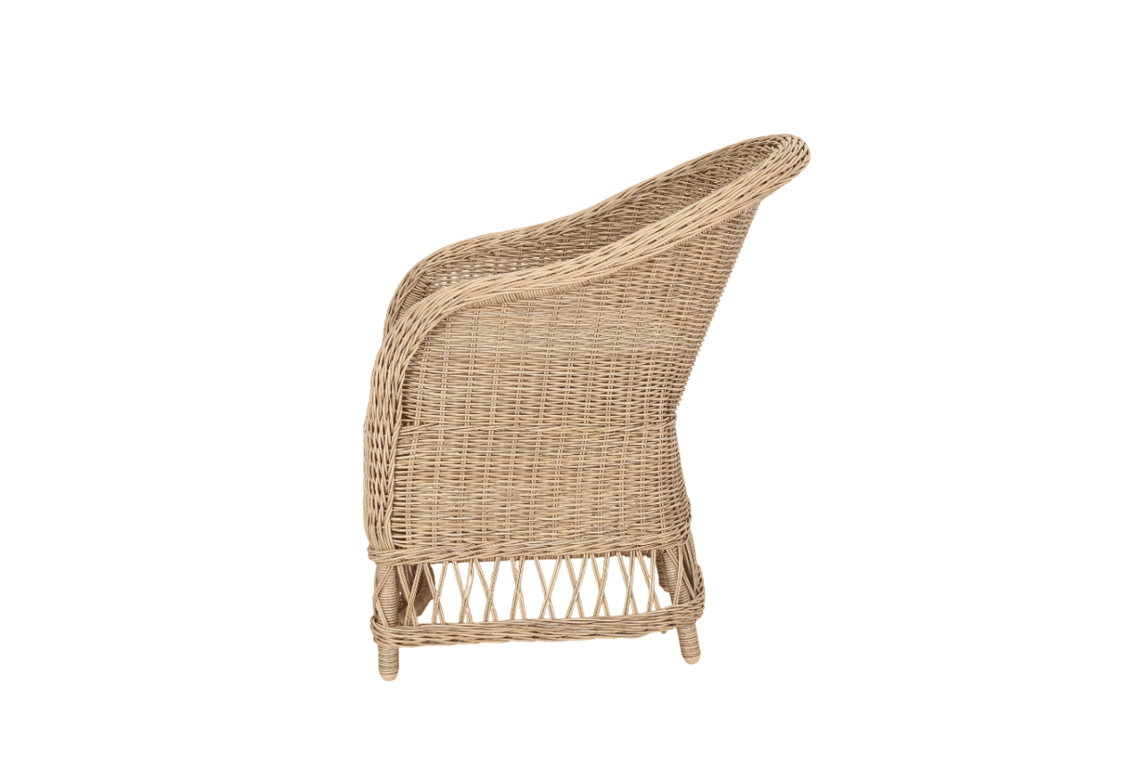 DANARA OUTDOORS RATTAN DINING CHAIR NATURAL (Copy) - MyChocolateWood
