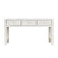 HEIDI MOTHER OF PEARL 3-DRAWER CONSOLE TABLE/HALL TABLE - MyChocolateWood