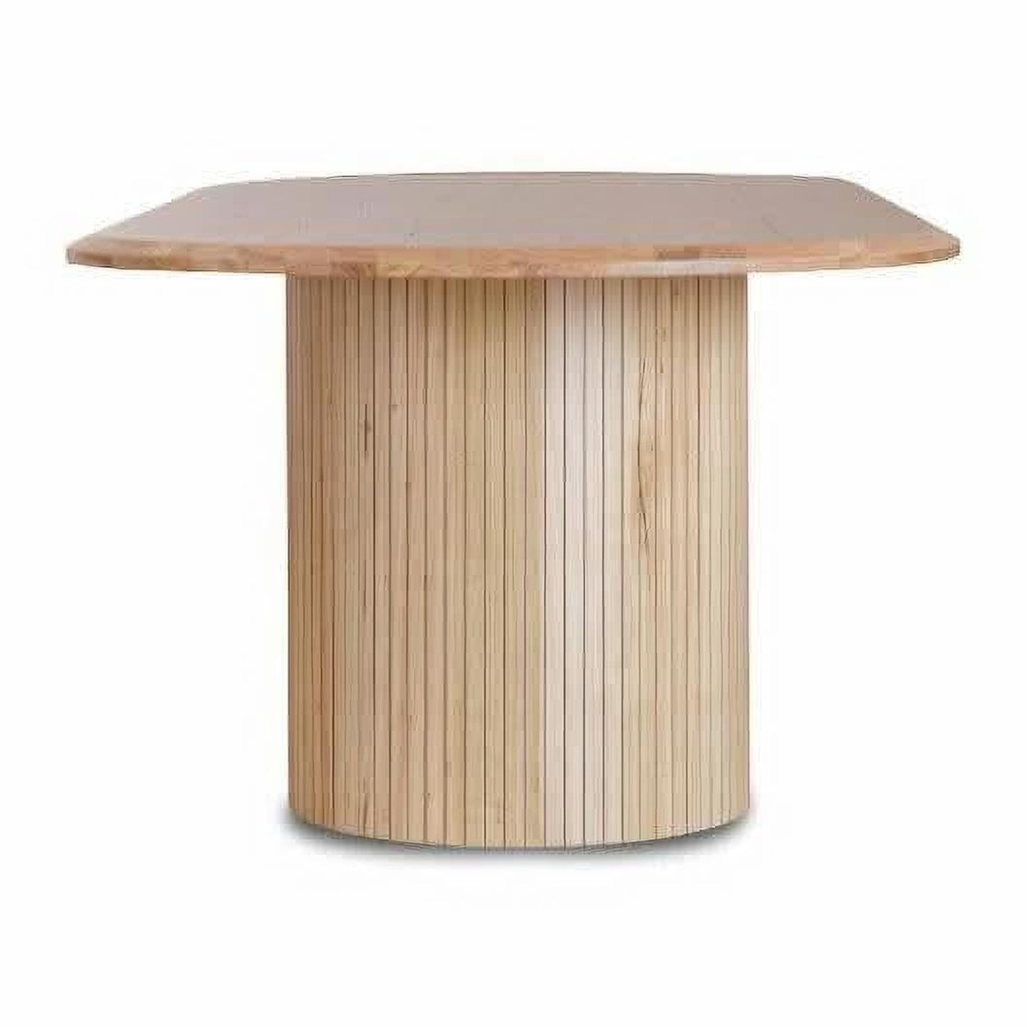 REMY NATURAL ASH DINING TABLE IN NATURAL ASH COLOUR 220CM
