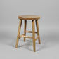 FITAN SOLID OAKSTOOL NATURAL TOP/NATURAL LEGS HEIGHT 45CM - MyChocolateWood