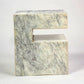 BALLARD SOLID MARBLE SIDE TABLE/LAMP TABLE/ACCENT TABLE - MyChocolateWood