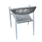 Allerton Aluminium/Rope Look Wicker Design Outdoor Dining Chair