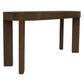 Brentwood Solid Mindi Timber 2-Drawer Oval Desk 140cm in Walnut - Chocolate Wood