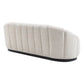 MADELEY 2.5-SEATER CHENILLE SOFA CREAM - MyChocolateWood