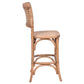 Linden Reclaimed Oak Bar Stool/Counter Stool 50x54x106 Natural