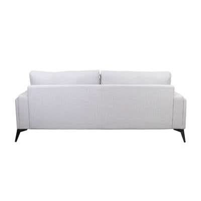 KIRTON FABRIC 3-SEATER SOFA LIGHT GREY - MyChocolateWood