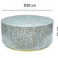 CARMINE MOTHER OF PEARL HAND MADE COFFEE TABLE - MyChocolateWood