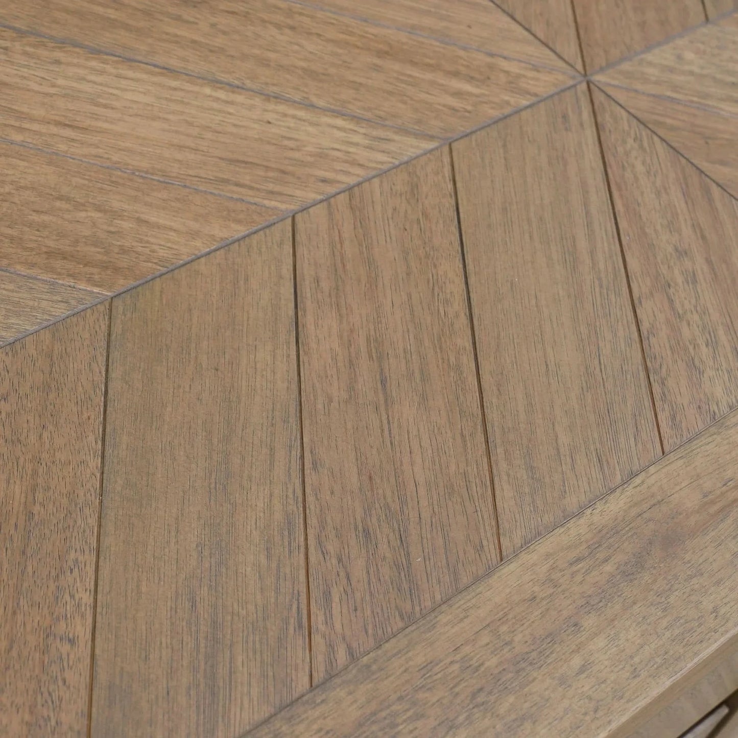MONTCLAIRE PARQUETRY TIMBER BUFFET/SIDEBOARD 4 DOORS/4 DRAWERS NATURAL 200CM - MyChocolateWood