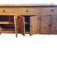 KENSIT HAMPTONS RUSTIC RECYCLED ELM BUFFET/ SIDEBOARD PARQUETRY PATTERN 3 DRAWERS 6 DOORS 200 CM - MyChocolateWood