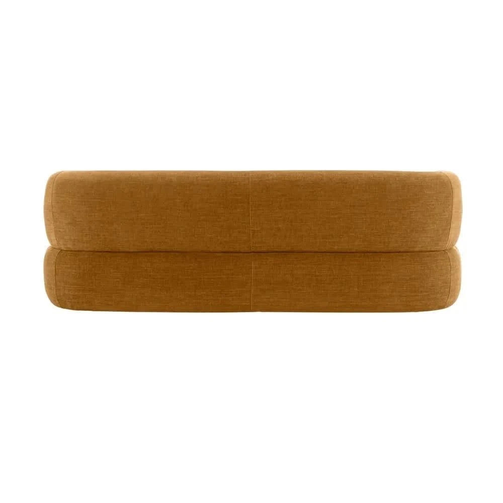 BEECHAM 3-SEATER CHENILLE SOFA BUTTERSCOTCH - MyChocolateWood