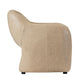 ANDERS TOP GRAIN COW LEATHER ARMCHAIR CAPPUCINO CREAM - MyChocolateWood
