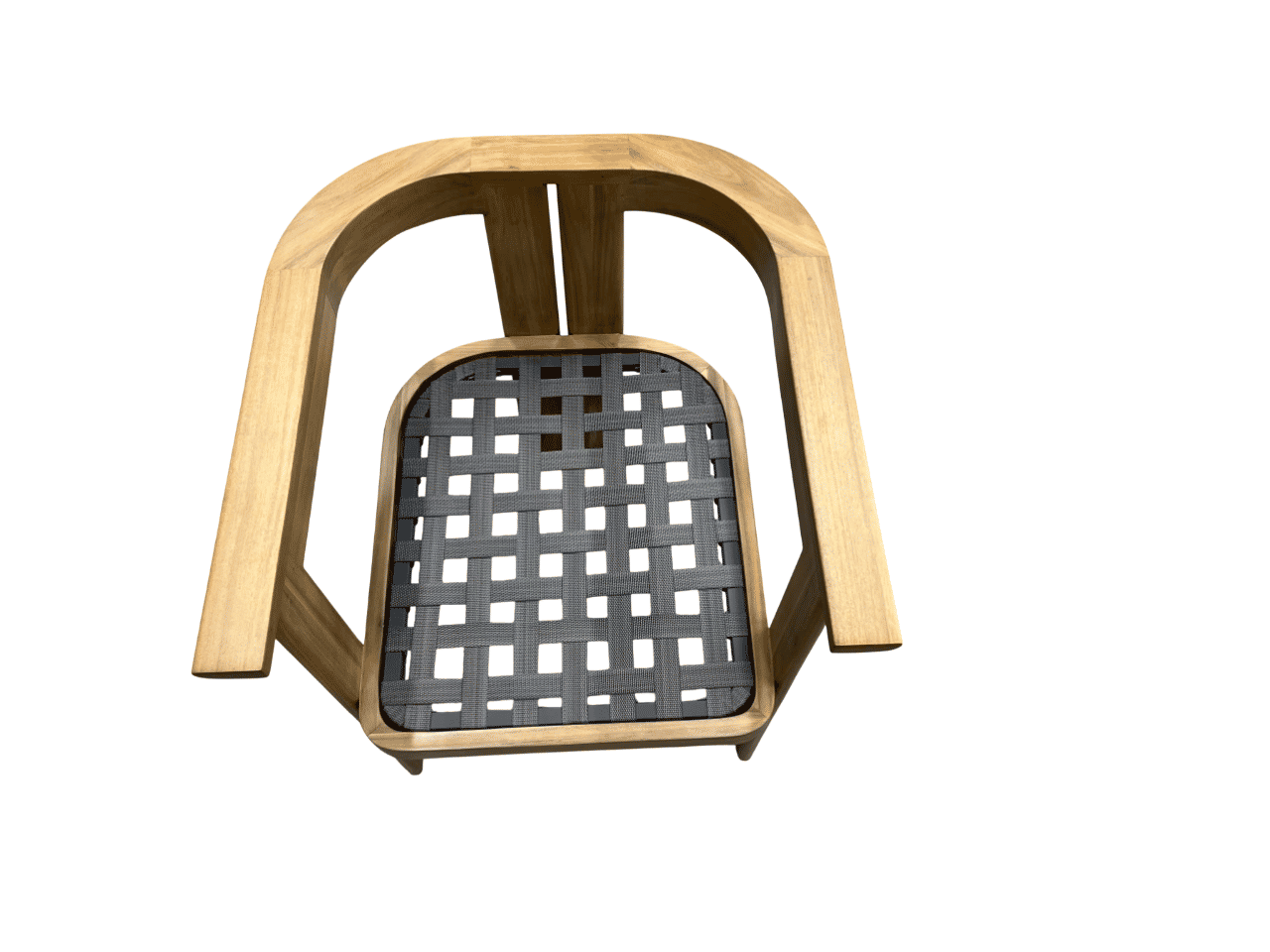 MERIDA OUTDOORS ACACIA WOOD DINING CHAIR LIGHT TEAK /MIXED SAND COLOUR - MyChocolateWood