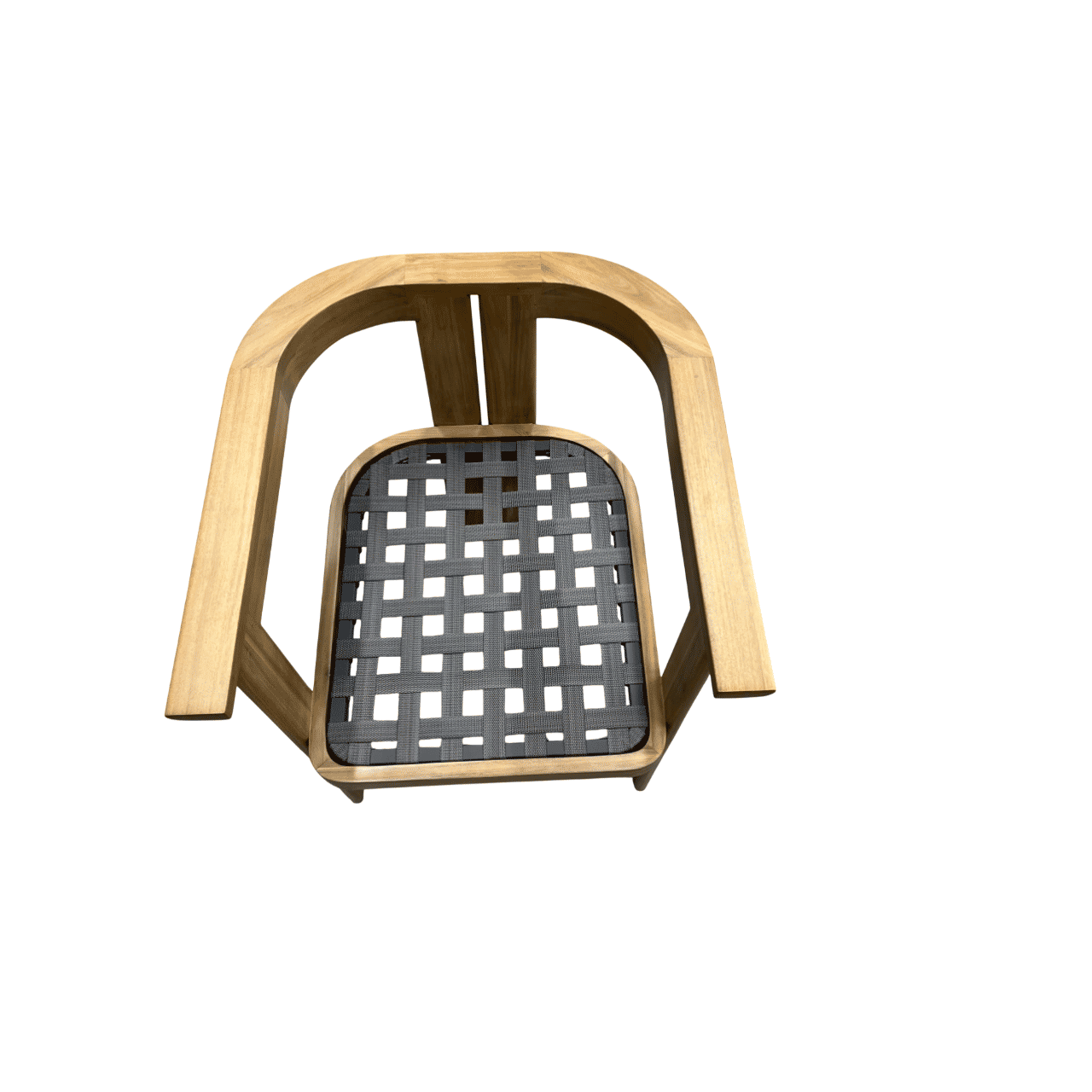 MERIDA OUTDOORS ACACIA WOOD DINING CHAIR LIGHT TEAK /MIXED SAND COLOUR