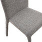 BRISCO DINING CHAIR - AUBERGINE - STACKABLE