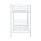 CURZON SINGLE OVER SINGLE BUNK BEDS WHITE - MyChocolateWood