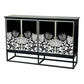 CYNTHIA  MOTHER OF PEARL HAND INLAY 4-DOOR SIDEBOARD/BUFFET - MyChocolateWood