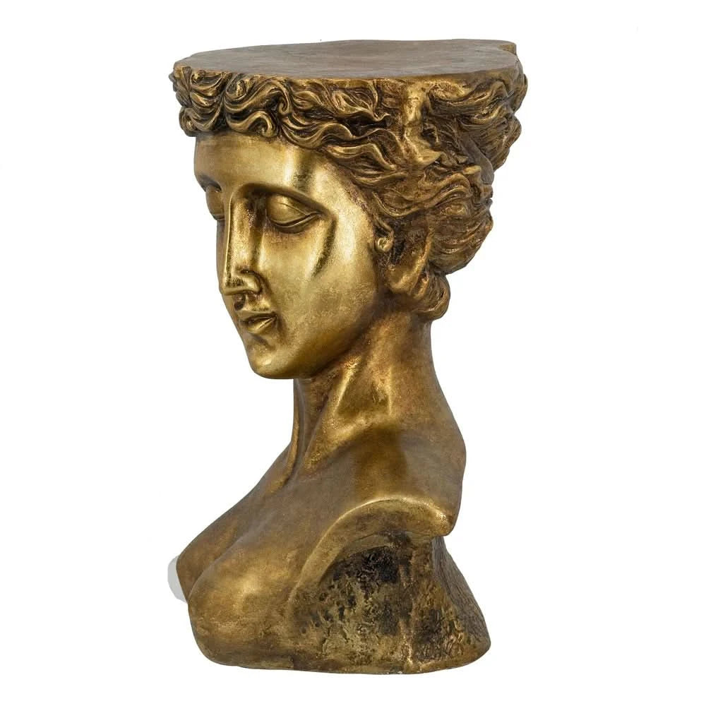 VISAGE SIDE TABLE/LAMP TABLE/ACCENT TABLE - MyChocolateWood