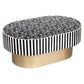 OPHELIA MOTHER OF PEARL HAND INLAY COFFEE TABLE - MyChocolateWood